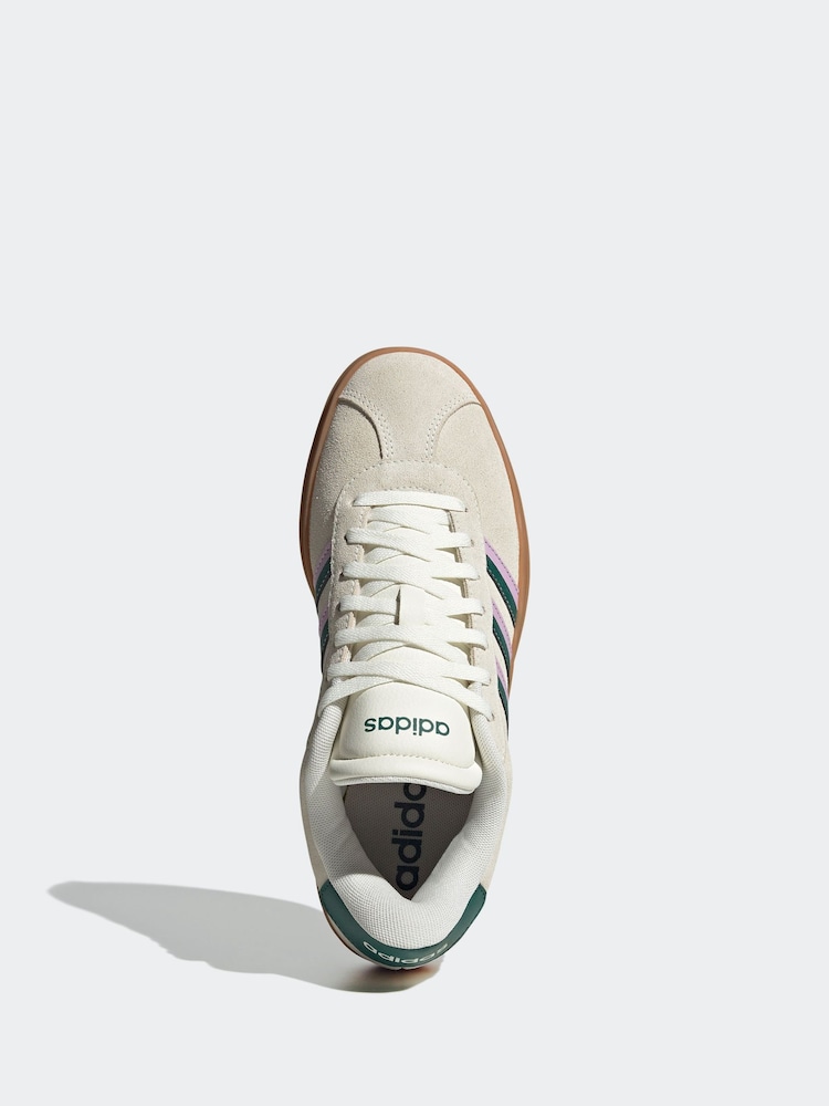 adidas White VL Court Bold Trainers - Image 14 of 17