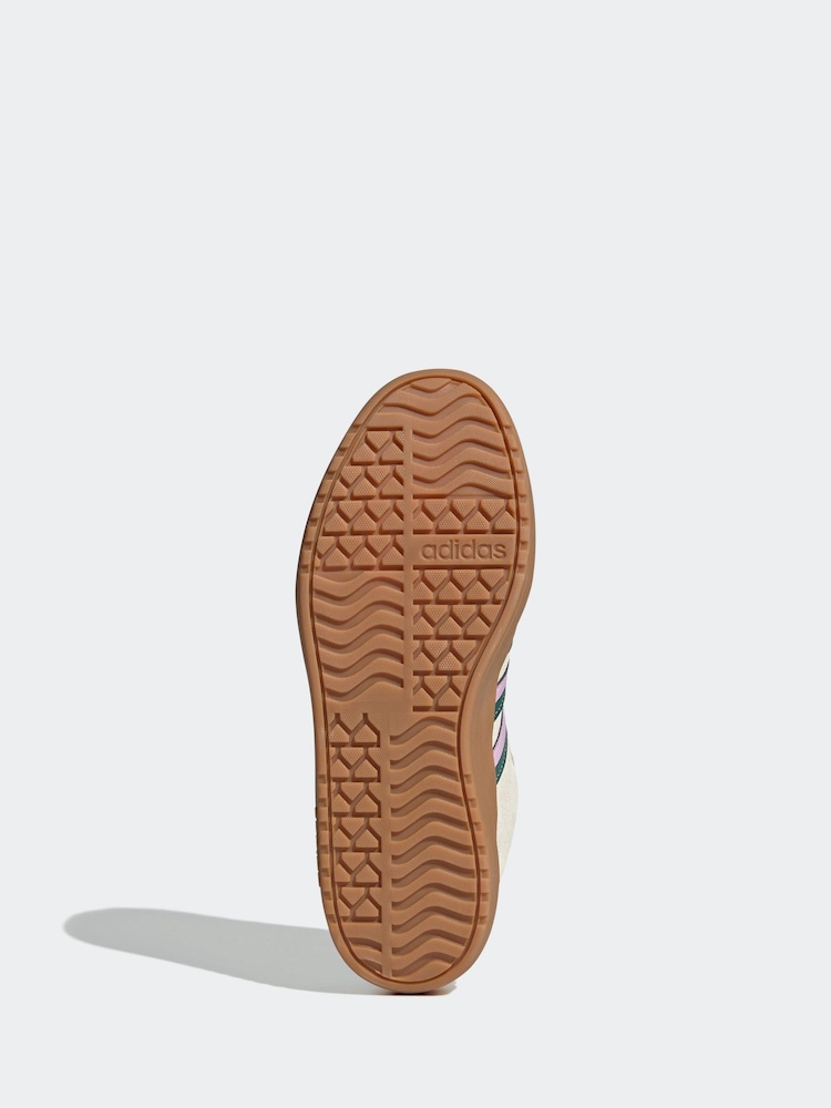 adidas White VL Court Bold Trainers - Image 15 of 17