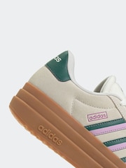 adidas White VL Court Bold Trainers - Image 16 of 17