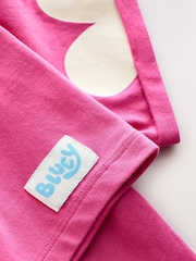 Pink Bluey Short Sleeve T-Shirt and Cycle Shorts Set (12mths-7yrs) - Image 9 of 9