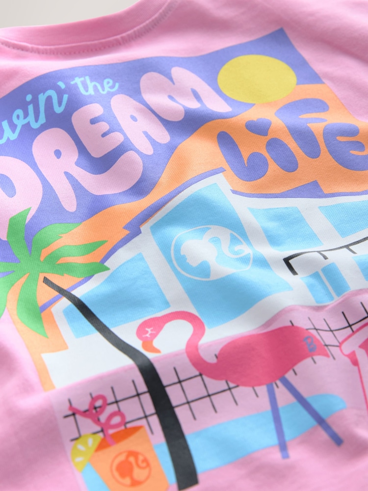 Flieder-Violett - Set aus kurzärmligem T-Shirt und Radlerhose mit Barbie-Motiv aus 100 % Baumwolle (3M.–7J.) - Bild 9 von 9 Flieder-Violett - Set aus kurzärmligem T-Shirt und Radlerhose mit Barbie-Motiv aus 100 % Baumwolle (3M.–7J.) - Bild 9 von 9