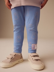 Rosa pálido - Conjunto de camisetas e leggings Miffy de manga comprida 100% algodão (3meses a7anos) - Imagem 3 de 10