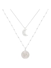 посеребренный - Caramel Jewellery London 'Constellation' Necklace - Изображение 2 из 6