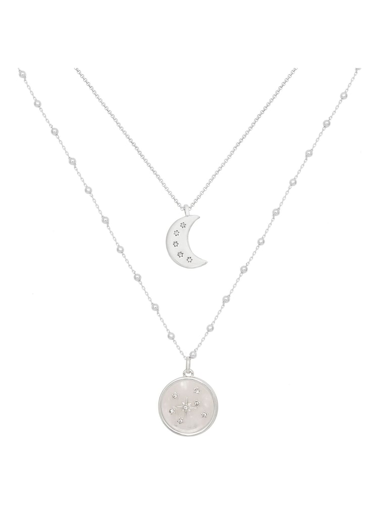 посеребренный - Caramel Jewellery London 'Constellation' Necklace - Изображение 2 из 6