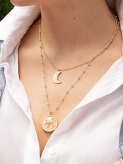 С позолотой - Caramel Jewellery London 'Constellation' Necklace - Изображение 4 из 6