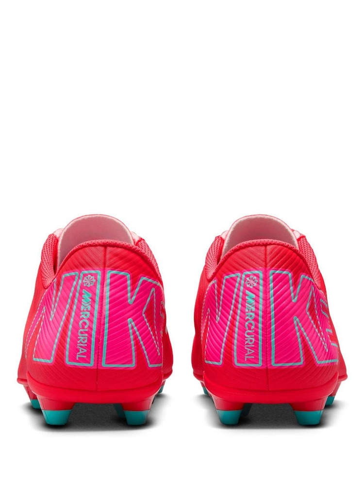 Nike Red Adults Vapor 16 Mercurial Club Multi Ground Football Boots - Image 5 of 9