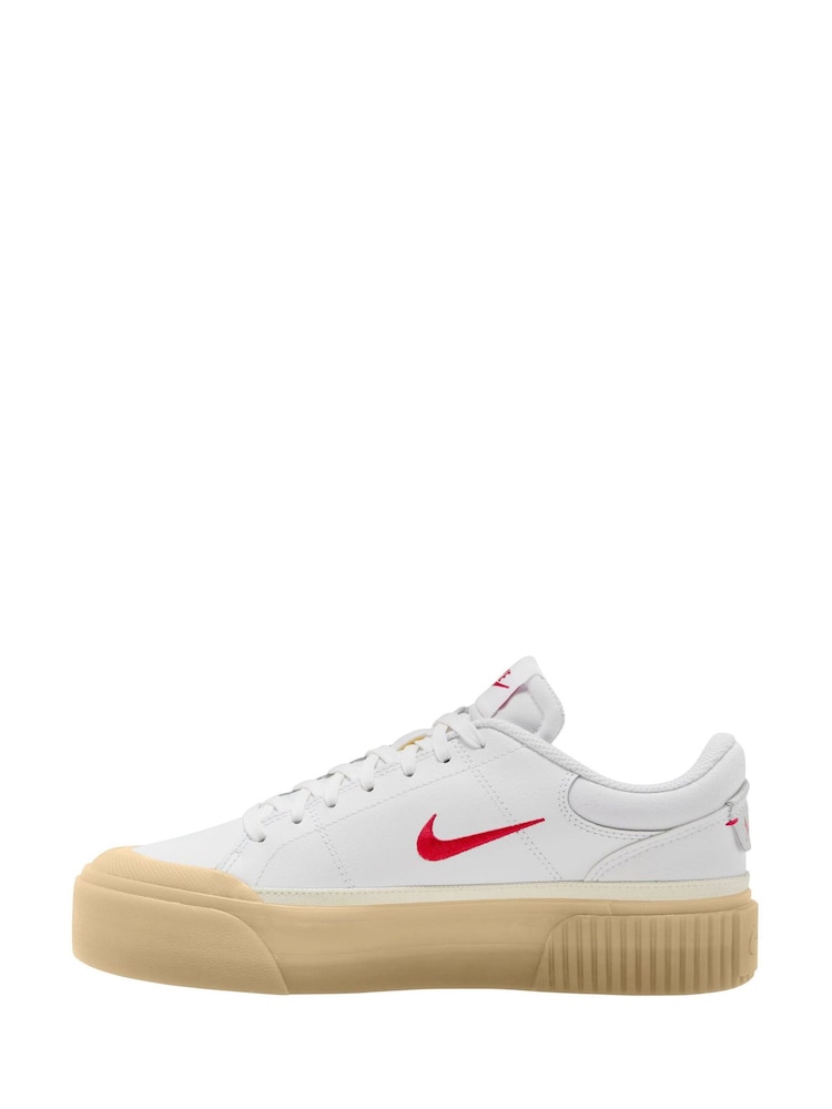 Nike White Court Legacy Lift Trainers - Image 2 of 4