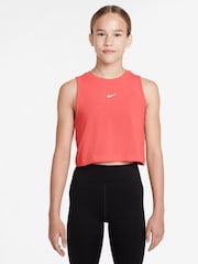 Nike Ember Red Pro Dri-FIT Vest Top - Image 1 of 3