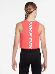 Nike Ember Red Pro Dri-FIT Vest Top - Image 2 of 3