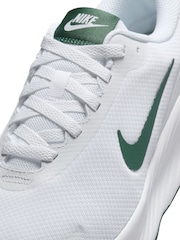 Nike White/Green Promina Walking Trainers - Image 10 of 11