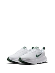 Nike White/Green Promina Walking Trainers - Image 5 of 11