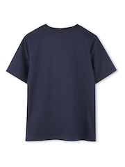 BOSS Blue Chest Logo T-Shirts 2 Pack - Image 4 of 7