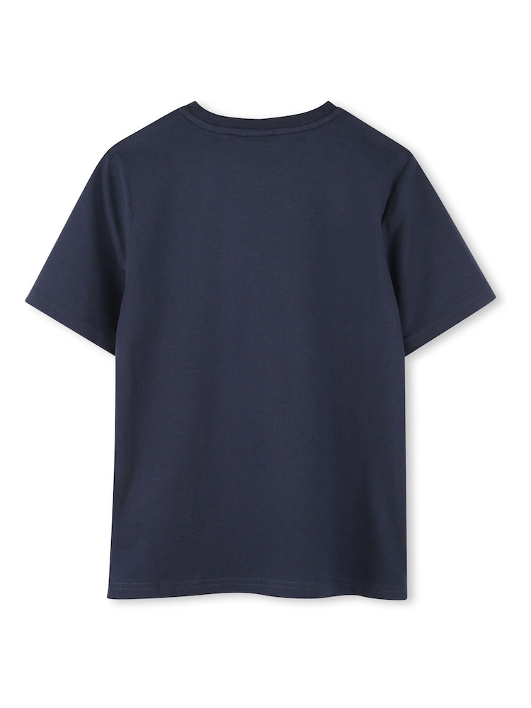 BOSS Blue Chest Logo T-Shirts 2 Pack - Image 4 of 7