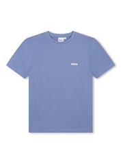 BOSS Black/Chrome Chest Logo T-Shirts 2 Pack - Image 5 of 6