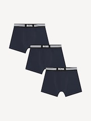 BOSS Blue Logo Boxers 2 Pack - Image 1 of 4