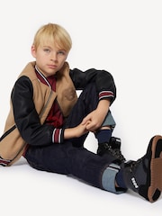 BOSS Blue Dark Wash Denim Jeans - Image 3 of 3