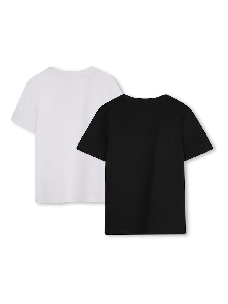 BOSS Black Chest Logo T-Shirts 2 Pack - Image 2 of 6