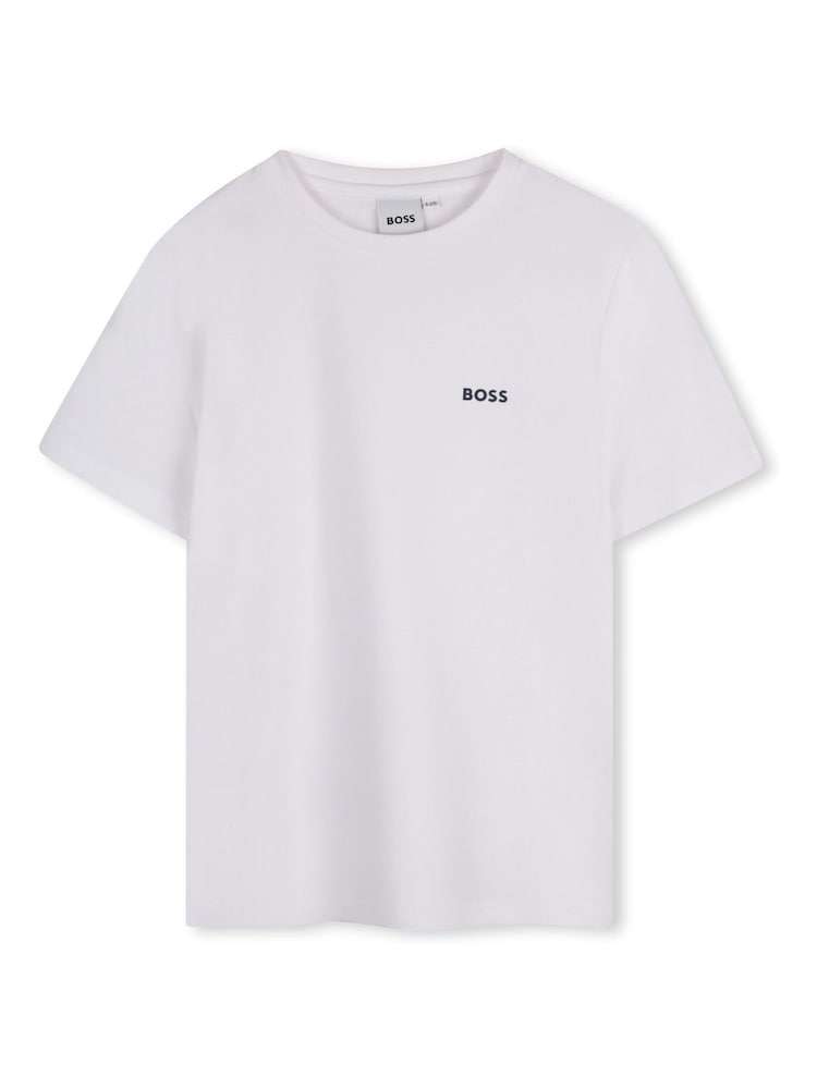 BOSS Black Chest Logo T-Shirts 2 Pack - Image 5 of 6