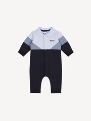 BOSS Baby Pique Polo All-In-One Romper - Изображение 1 из 2