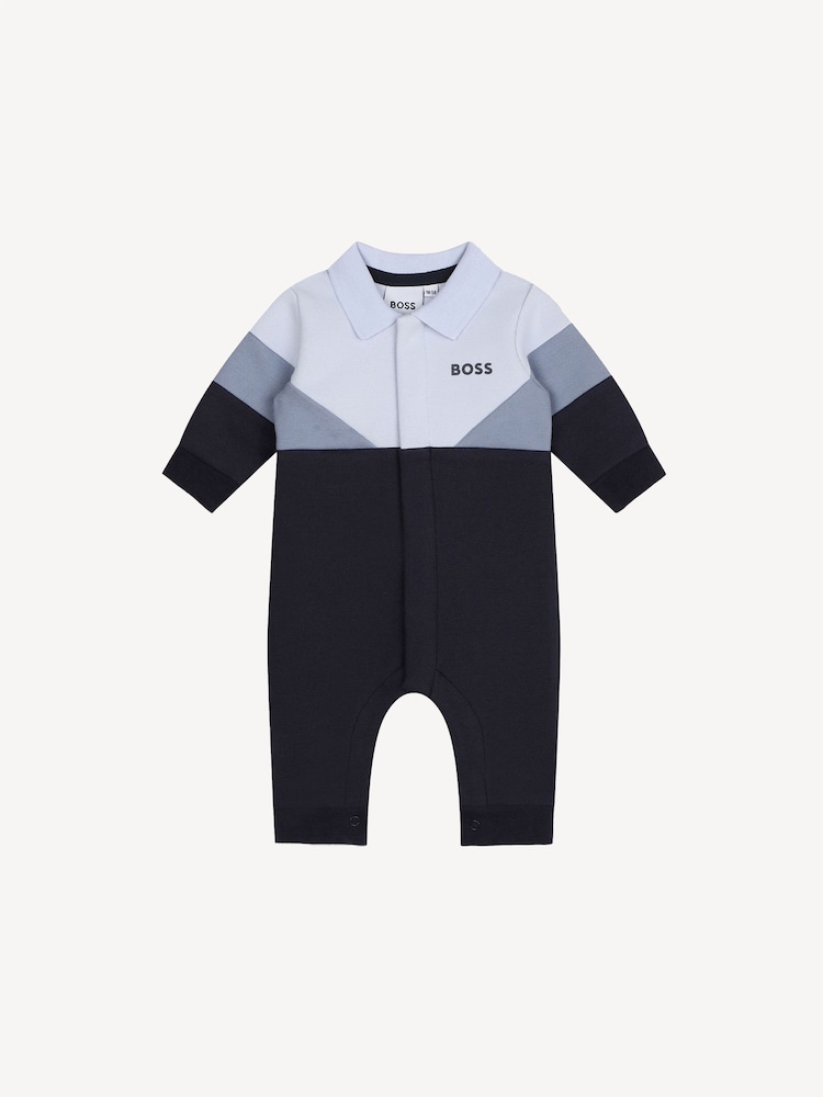 BOSS Baby Pique Polo All-In-One Romper - Изображение 1 из 2