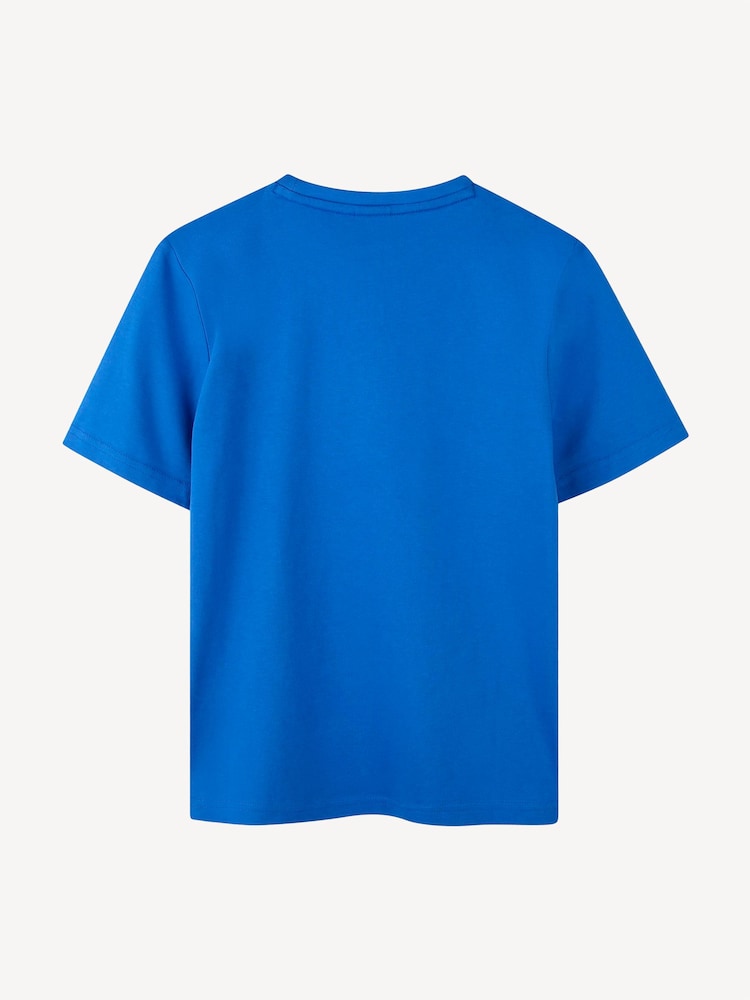 BOSS Blue Logo Short Sleeve T-Shirt - Image 2 of 2