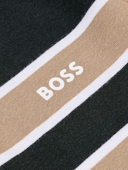 BOSS Black Chest Logo Stripe Long Sleeve Polo Shirt - Image 5 of 5