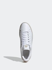 adidas White Advantage Disrupt Trainers - Image 7 of 10