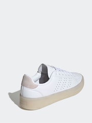 adidas White Advantage Disrupt Trainers - Image 8 of 10