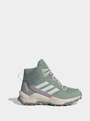 Verde/blanco - adidas Terrex AX4R Mid Trainers - Imagen 1 de 10