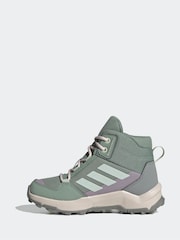 Verde/blanco - adidas Terrex AX4R Mid Trainers - Imagen 3 de 10
