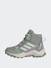 Verde/blanco - adidas Terrex AX4R Mid Trainers - Imagen 5 de 10