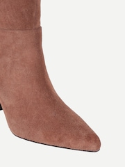 Off The Hook Rhea Suede Stiletto Heel Knee High Boots - 6суретінің 5 суреті