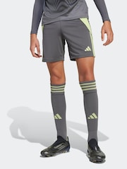 adidas Grey Tiro 24 Shorts - Image 1 of 6