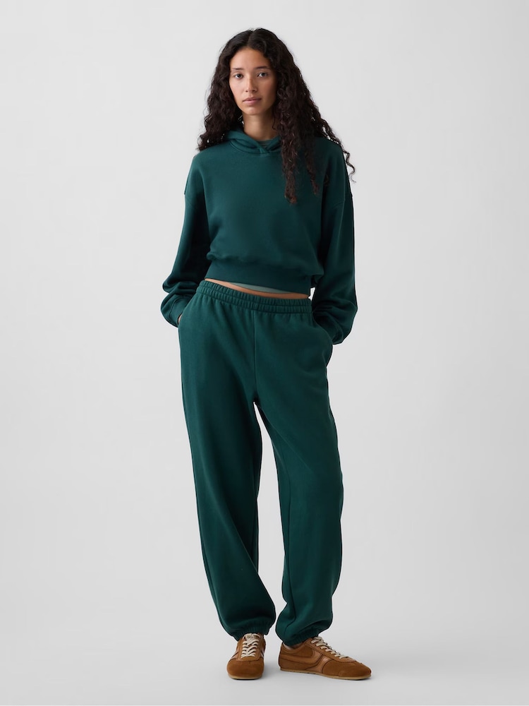 Gap Green VintageSoft Relaxed Joggers - Image 1 of 6 Gap Green VintageSoft Relaxed Joggers - Image 1 of 6