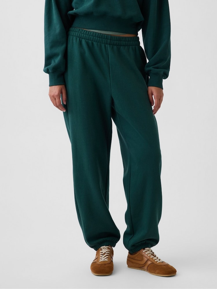 Gap Green VintageSoft Relaxed Joggers - Image 2 of 6 Gap Green VintageSoft Relaxed Joggers - Image 2 of 6