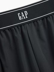 Gap Black Fit Pleated Easy Logo Trousers - Image 6 of 6