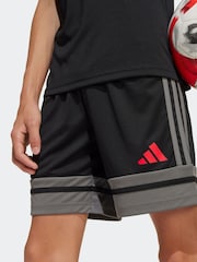 adidas Black/chrome Squadra 25 Shorts - Image 4 of 6