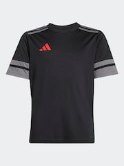 adidas Black Squadra 25 T-Shirt - Image 6 of 7