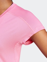 adidas Pink Essential Minimal T-Shirt - Image 4 of 6