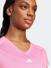 adidas Pink Essential Minimal T-Shirt - Image 5 of 6