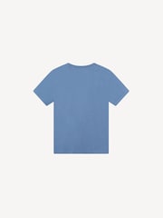 KENZO KIDS Blue Elephant Logo Short Sleeve T-Shirt - Image 2 of 2