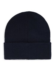 KENZO KIDS Blue Knitted Logo Beanie Hat - Image 2 of 3