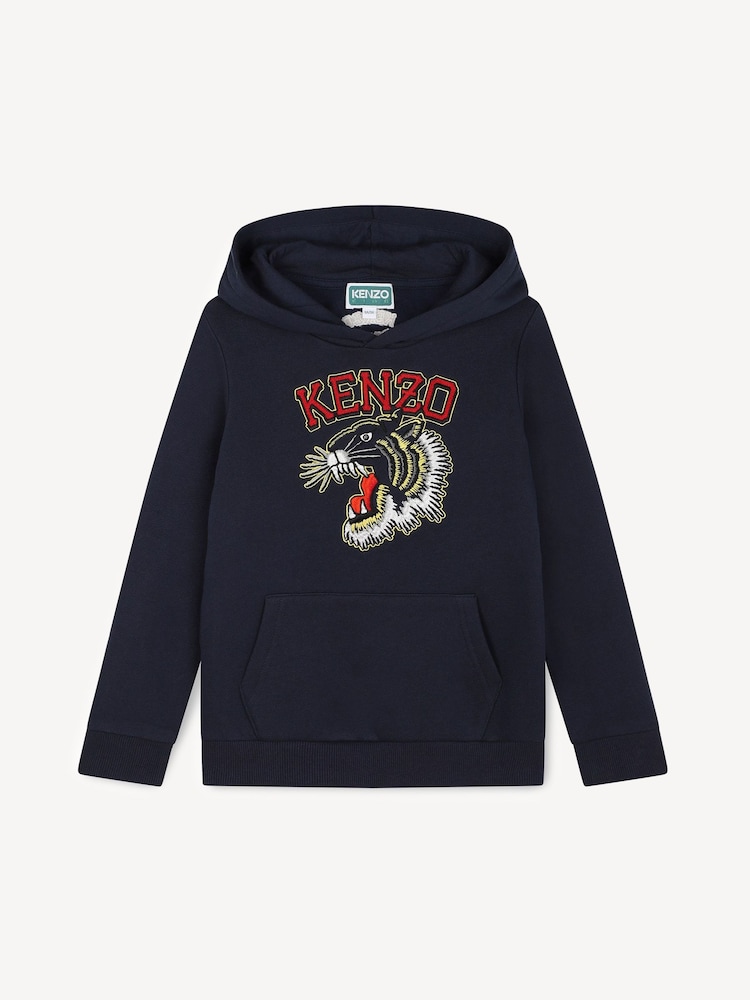 KENZO KIDS Varisty Tiger Logo Hoodie - Image 1 of 4