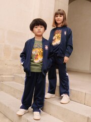 KENZO KIDS Varisty Tiger Logo Short Sleeve T-Shirt - Image 3 of 3