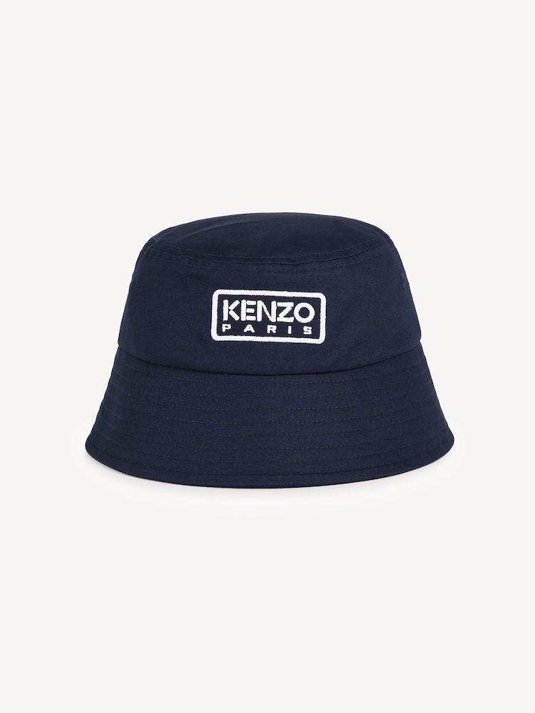 KENZO KIDS Blue Logo Bucket Hat - Image 1 of 3
