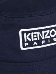 KENZO KIDS Blue Logo Bucket Hat - Image 3 of 3
