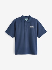KENZO KIDS Chest Logo Short Sleeve Polo Shirt - Image 1 of 3