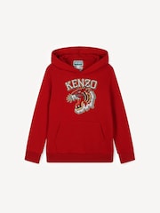KENZO KIDS Varisty Tiger Logo Hoodie - Image 1 of 3