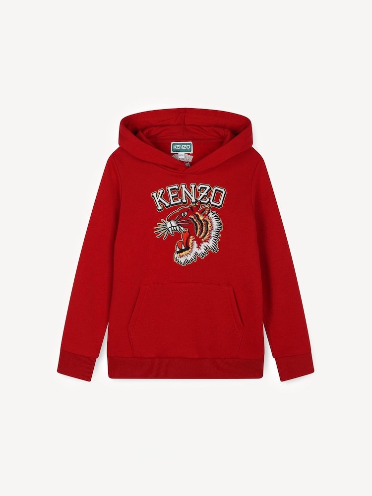 KENZO KIDS Varisty Tiger Logo Hoodie - Image 1 of 3