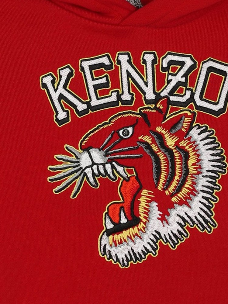KENZO KIDS Varisty Tiger Logo Hoodie - Image 3 of 3